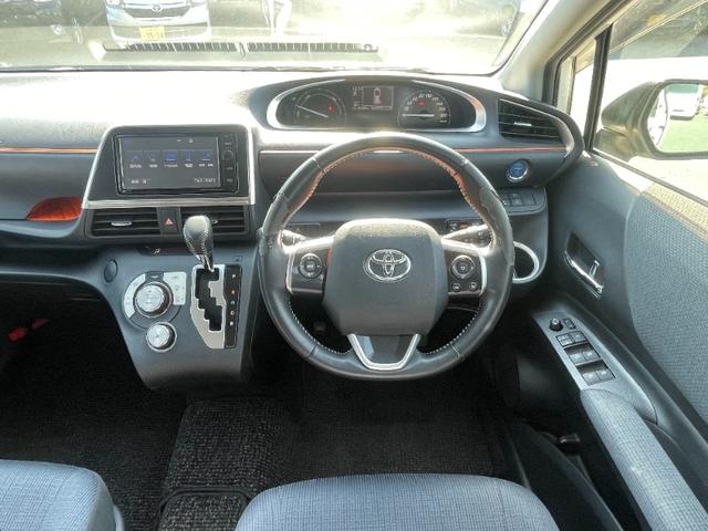 シエンタ ハイブリッドＧ／東大和仕入／走行３２３０９ＫＭ／純正エアロ　両側電動スライドドア／純正ＳＤナビ／ＣＤＤＶＤ再生／１２セグ／ＢＴ／バックカメラ／スマートキー／プッシュスタート／ビルトインＥＴＣ／衝突被害軽減Ｓ／純正１６ＡＷ／ＬＥＤヘッドライト／フォグ／フル装備／（8枚目）