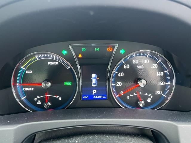 クラウンハイブリッド アスリートＳ／茨城仕入／走行２４３９１ＫＭ／禁煙車／　メーカーＯＰナビ／ドライブレコーダー／スマートキー／プッシュスタート／ＢＴ対応／１２セグ／バックカメラ／電動シート／シートヒーター／ＨＩＤヘッドライト／フォグ／ビルトインＥＴＣ／フル装備（16枚目）