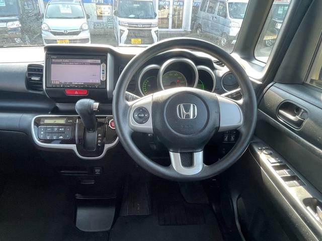 N-BOX G SSパッケージ/東大和仕入/走行60634KM/純正ナビ 両側電動スライドドア/CDDVD再生/1セグ/BT/バックカメラ/スマートキー/プッシュスタート/純正14AW/アイドリングストップ/ドライブレコーダー/オートエアコン/ETC/フル装備/ABS(12枚目)