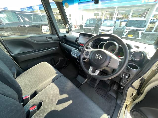 N-BOX G SSパッケージ/東大和仕入/走行60634KM/純正ナビ 両側電動スライドドア/CDDVD再生/1セグ/BT/バックカメラ/スマートキー/プッシュスタート/純正14AW/アイドリングストップ/ドライブレコーダー/オートエアコン/ETC/フル装備/ABS(13枚目)