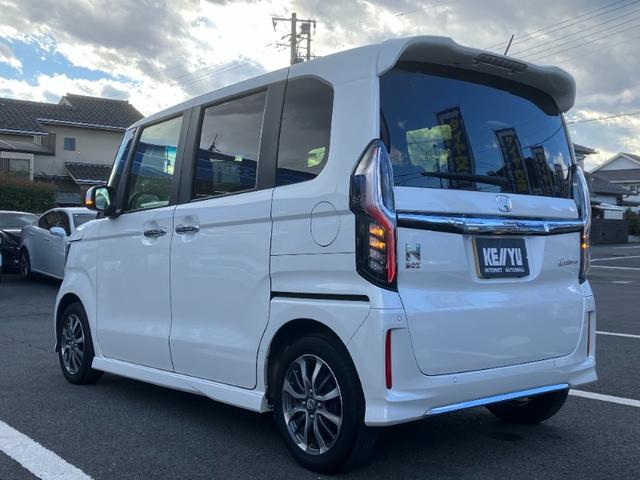 N-BOXカスタム L/東大和仕入/走行46570KM/ワンオーナー/禁煙車 社外8インチSDナビ/DVD/BT対応/12セグ/バックカメラ/ドライブレコーダー/スマートキー/プッシュスタート/両側電動スライドドア/ASV/アダプティブクルーズコントロール/LEDヘッドライト(6枚目)