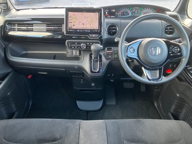 N-BOXカスタム L/東大和仕入/走行46570KM/ワンオーナー/禁煙車 社外8インチSDナビ/DVD/BT対応/12セグ/バックカメラ/ドライブレコーダー/スマートキー/プッシュスタート/両側電動スライドドア/ASV/アダプティブクルーズコントロール/LEDヘッドライト(7枚目)