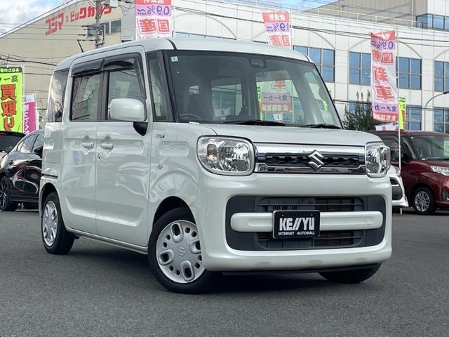 スペーシア ハイブリッドX/東大和仕入/走行40.709KM/ KENWOODメモリーナビ/CD&DVD再生/Mサーバー/Bluetoothオーディオ/フルセグTV/ビルトインETC/衝突被害軽減/車線逸脱軽減/横滑り防止/スマートキー&Pスタート/シートヒーター(3枚目)