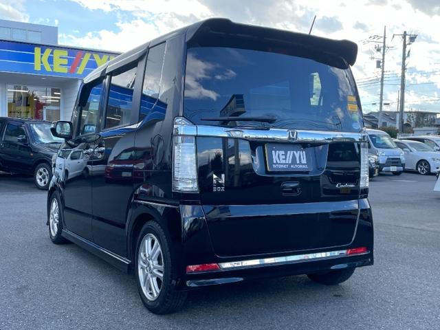 N-BOXカスタム G・ターボAパッケージ/東大和仕入/走行49761km/ ローダウン/両側電動スライドドア/社外SDナビ/CDDVD//12セグ/バックカメラ/ドライブレコーダー/スマートキー/プッシュスタート/HIDヘッドライト/フォグ/ASV/Rスポイラー/フル装備(5枚目)