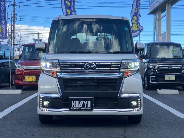 タント カスタムRS トップエディションVS SAIII/愛知仕入/ 純正7インチSDナビ/CD&DVD再生/USB/Bluetoothオーディオ/フルセグTV/全方位モニター/ETC/ドラレコ/衝突被害軽減/スマートキー&プッシュスタート/両側自動スライドドア(2枚目)