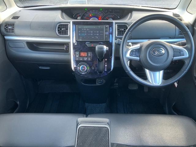 タント カスタムRS トップエディションVS SAIII/愛知仕入/ 純正7インチSDナビ/CD&DVD再生/USB/Bluetoothオーディオ/フルセグTV/全方位モニター/ETC/ドラレコ/衝突被害軽減/スマートキー&プッシュスタート/両側自動スライドドア(7枚目)