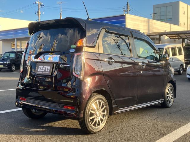 N-WGNカスタム G・Aパッケージ/東大和仕入/走行39957KM/純正ナビ ハーフレザーシート/純正SDナビ/CDDVD/BT対応/12セグ/バックカメラ/スマートキー/プッシュスタート/クルーズコントロール/純正14AW/オートエアコン/フル装備(8枚目)