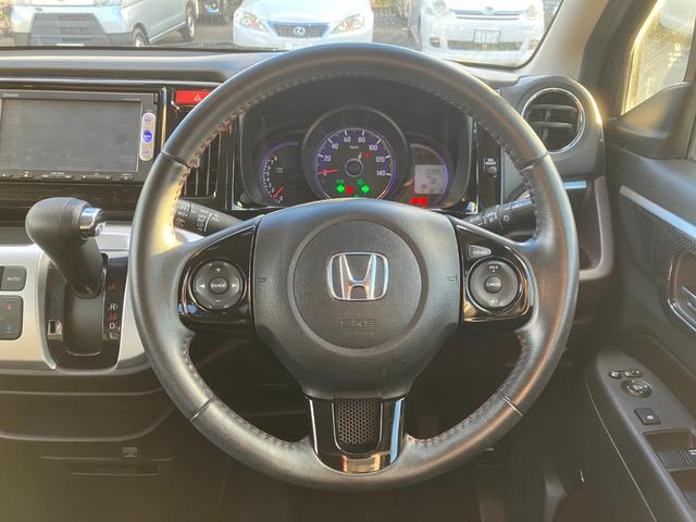 N-WGNカスタム G・Aパッケージ/東大和仕入/走行39957KM/純正ナビ ハーフレザーシート/純正SDナビ/CDDVD/BT対応/12セグ/バックカメラ/スマートキー/プッシュスタート/クルーズコントロール/純正14AW/オートエアコン/フル装備(12枚目)