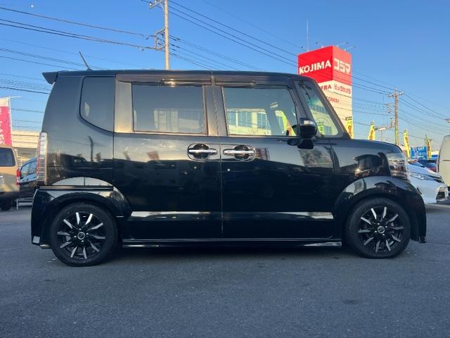 Ｎ－ＢＯＸカスタム Ｇ・ターボパッケージ／東大和直仕入／　社外８インチＳＤナビ／ＣＤ＆ＤＶＤ再生／Ｂｌｕｅｔｏｏｔｈオーディオ／フルセグＴＶ／バックカメラ／スマートキー＆プッシュスタート／ＨＩＤライト／フォグランプ／両側自動スライドドア／電格ミラー／横滑防止（4枚目）