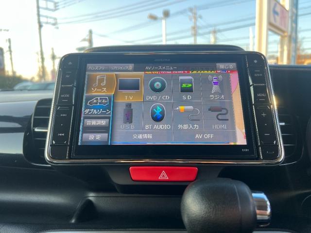 Ｎ－ＢＯＸカスタム Ｇ・ターボパッケージ／東大和直仕入／　社外８インチＳＤナビ／ＣＤ＆ＤＶＤ再生／Ｂｌｕｅｔｏｏｔｈオーディオ／フルセグＴＶ／バックカメラ／スマートキー＆プッシュスタート／ＨＩＤライト／フォグランプ／両側自動スライドドア／電格ミラー／横滑防止（14枚目）