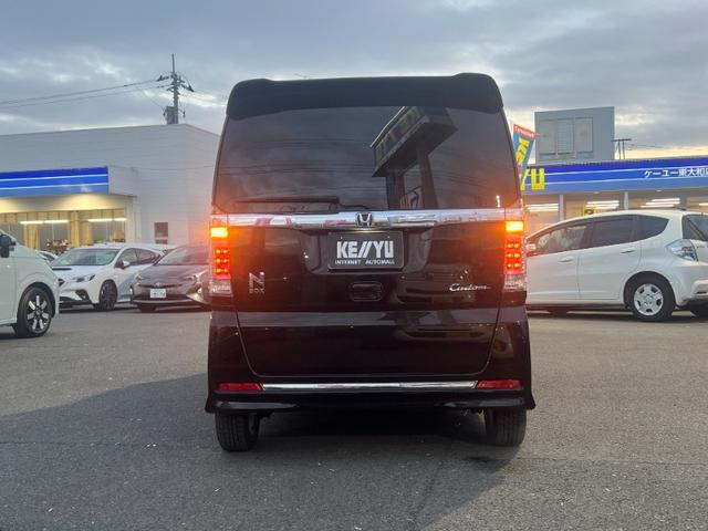 Ｎ－ＢＯＸカスタム Ｇ　ターボＳＳブラックスタイルパッケージ／東大和直仕入れ／　禁煙車／社外７インチＳＤナビ／ＣＤ＆ＤＶＤ再生／Ｂｌｕｅｔｏｏｔｈオーディオ／フルセグＴＶ／バックカメラ／ドラレコ／ビルトインＥＴＣ／スマートキー＆プッシュスタート／ＨＩＤ／フォグ／両側自動スライド（2枚目）