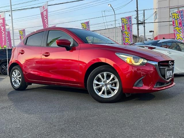 デミオ １３Ｓツーリング／東大和仕入／走行３８６１９ＫＭ／純正ナビ／　ＣＤＤＶＤ／ＵＳＢ／ＢＴ対応／１２セグ／バックカメラ／シートヒーター／ＨＩＤヘッドライト／オートライト／ビルトインＥＴＣ／ドライブレコーダー／スマートキー／プッシュスタート／純正１５ＡＷ／フル装備（3枚目）