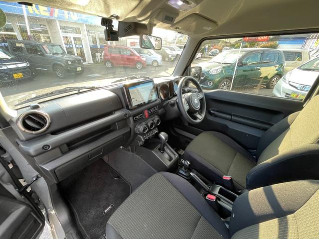 ジムニー ＸＣ／東大和仕入／走行１０４６９ＫＭ／社外８インチＳＤナビ／　走行中ＴＶ視聴可能／ＣＤＤＶＤ／ＢＴ対応／フルセグ／バックカメラ／シートヒーター／スマートキー／プッシュスタート／ＡＳＶ／ＬＥＤヘッドライト／フォグ／クルーズコントロール／ドライブレコーダー／フル装備（21枚目）