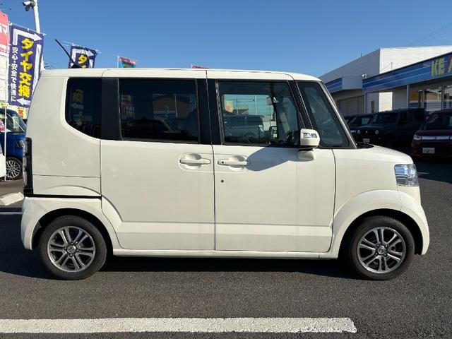 N-BOX G・ターボLパッケージ/東大和仕入/走行26424KM/ 禁煙車/ターボ車/両側PSD/純正ナビ/CDDVD/BT対応/12セグ/バックカメラ/スマートキー/プッシュスタート/ETC/ドライブレコーダー/クルーズコントロール/純正14AW/パドルシフト/フル(4枚目)