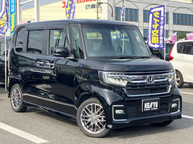 Ｎ－ＢＯＸカスタム Ｌターボ　走行１２２０５ｋｍ／衝突軽減／８型ＳＤナビ／ＢＴ接続／１２セグ／Ｂカメラ／ＥＴＣ／両側パワースライドドア／ハーフレザーシート／ＬＥＤヘッドライト／スマートキー／クルーズコントロール（6枚目）