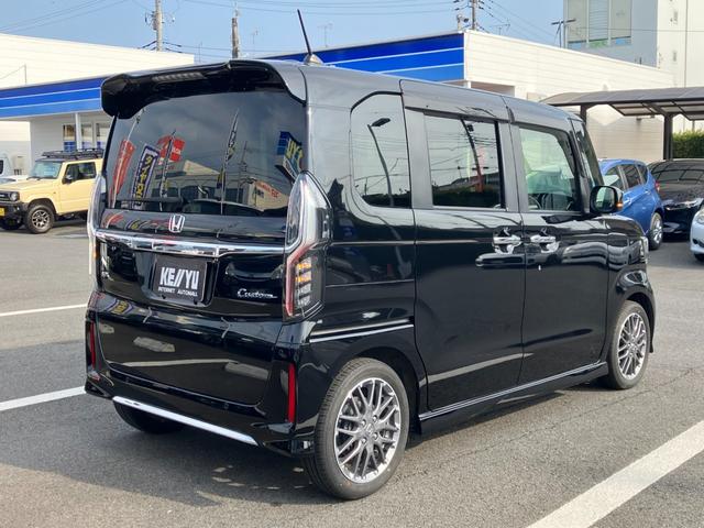 Ｎ－ＢＯＸカスタム Ｌターボ　走行１２２０５ｋｍ／衝突軽減／８型ＳＤナビ／ＢＴ接続／１２セグ／Ｂカメラ／ＥＴＣ／両側パワースライドドア／ハーフレザーシート／ＬＥＤヘッドライト／スマートキー／クルーズコントロール（8枚目）