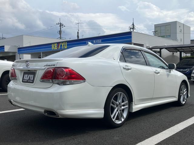 クラウン ２．５アスリート　東大和仕入／走行５６８２２ｋｍ／純正ナビ／ＢＴ接続／１２セグ／ＤＶＤ再生／バックカメラ／ＥＴＣ／電動シート／ＨＩＤライト／オートライト／クルーズコントロール／スマートキー／横滑り防止（8枚目）