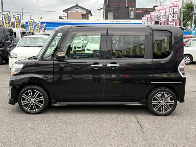 タント カスタムＲＳ　ＳＡ／東大和仕入／ターボ車／　２２年ダンロップタイヤ／走行７４，８８８ＫＭ／衝突軽減／両側自動スライド／純正ナビ／ＣＤ／ＤＶＤ／フルセグ／バックカメラ／ＥＴＣ／ＬＥＤライト／横滑り防止／純正１５ＡＷ／取扱説明書／保証書（14枚目）