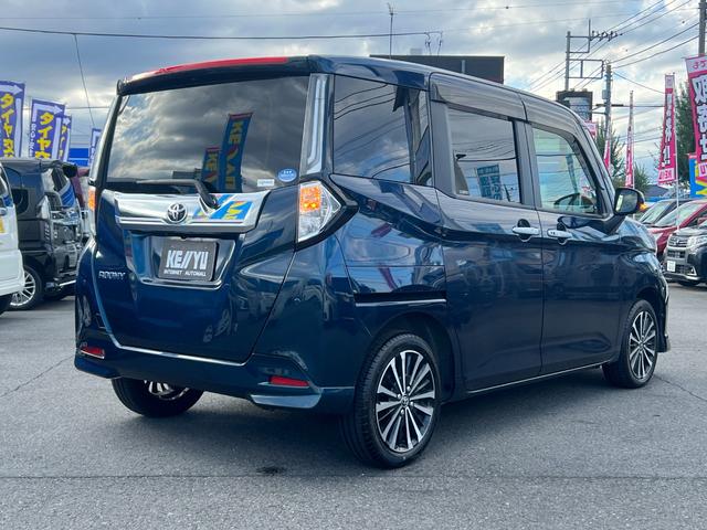 ルーミー カスタムG-T/長野仕入/ダンロップ製2025年製タイヤ/ 純正SDナビ/CD&DVD再生/Mサーバー/Bluetoothオーディオ/フルセグTV/Bカメラ/ETC/ドラレコ/スマートキー&Pスタート/LEDヘッドライト/車間維持クルコン/衝突軽減/純正エアロ(9枚目)