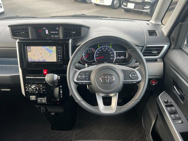 ルーミー カスタムG-T/長野仕入/ダンロップ製2025年製タイヤ/ 純正SDナビ/CD&DVD再生/Mサーバー/Bluetoothオーディオ/フルセグTV/Bカメラ/ETC/ドラレコ/スマートキー&Pスタート/LEDヘッドライト/車間維持クルコン/衝突軽減/純正エアロ(12枚目)