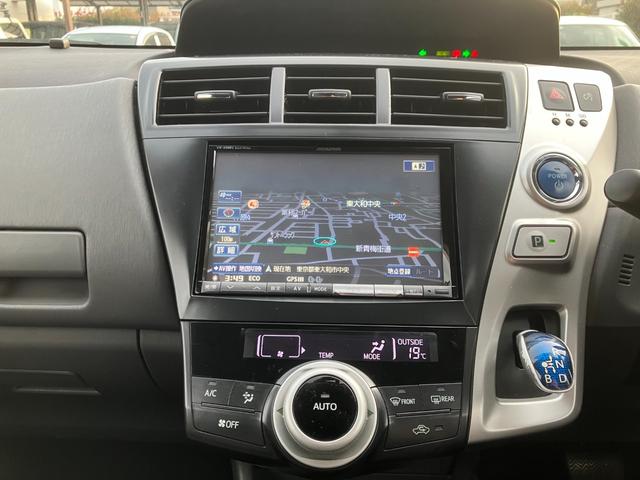 プリウスアルファ G 東大和仕入/モデリスタフルエアロ/グッドイヤー2023年タイヤ/アルパイン8型ナビ/BT接続/12セグTV/DVD/バックカメラ/ETC/ドラレコ/クルーズコントロール/LEDヘッドライト(19枚目)