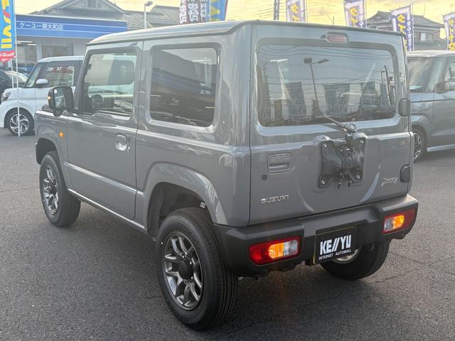 ジムニー XC/衝突軽減/25年BSタイヤ/ クルコン/LEDライト/フォグ/アイドリングストップ/横滑防止/シートヒーター/コーナーセンサー/電格ミラー/ウィンカーミラー/純正16AW/背面タイヤ/スマートキー/スペアキー/取扱説明書/保証書(13枚目)