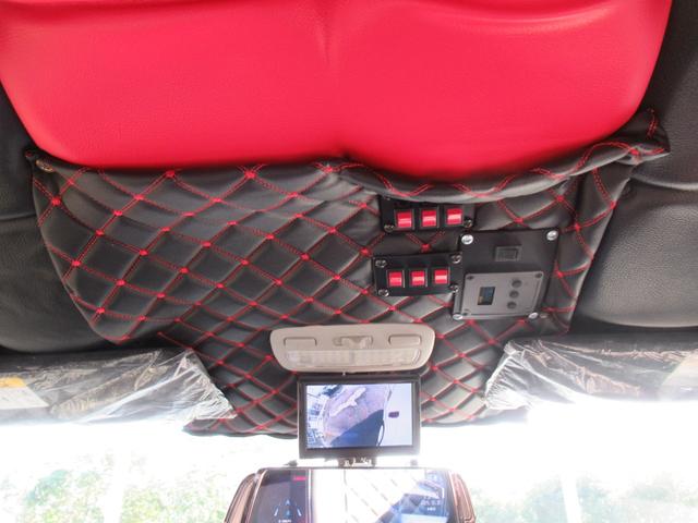 ハイエースワゴン GL 4型仕様 社外LEDヘッドライト 内装架装 横乗り可 ベッドキット ナビ リアモニター サブバッテリー 18インチAW パワスラ 前後ドラレコ(4枚目)