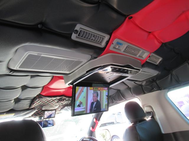 ハイエースワゴン GL 4型仕様 社外LEDヘッドライト 内装架装 横乗り可 ベッドキット ナビ リアモニター サブバッテリー 18インチAW パワスラ 前後ドラレコ(6枚目)