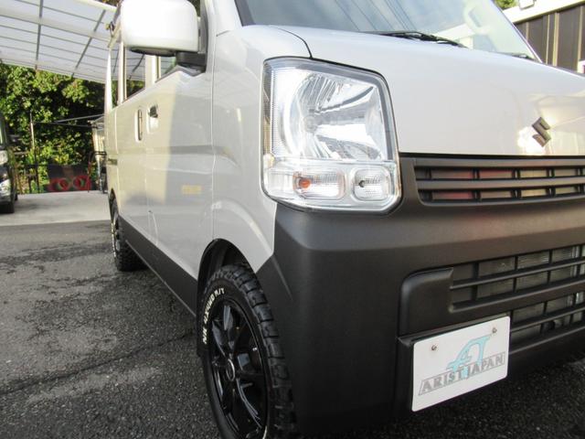 エブリイ PCリミテッド ちょいCAN 14インチAW バンパーチッピング塗装 キーレス 電格ミラー(10枚目)