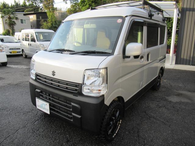 エブリイ PCリミテッド ちょいCAN 14インチAW バンパーチッピング塗装 キーレス 電格ミラー(50枚目)