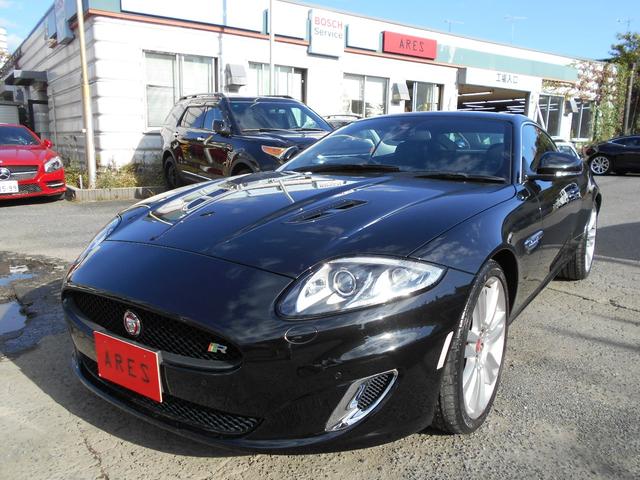XKR V8 5000cc スーパーチャージャー 510PS 最終モデル 赤スティッチ入り黒レザー 純正ナビ バックカメラ スマートキー 純正20インチアルミ ETC(2枚目)