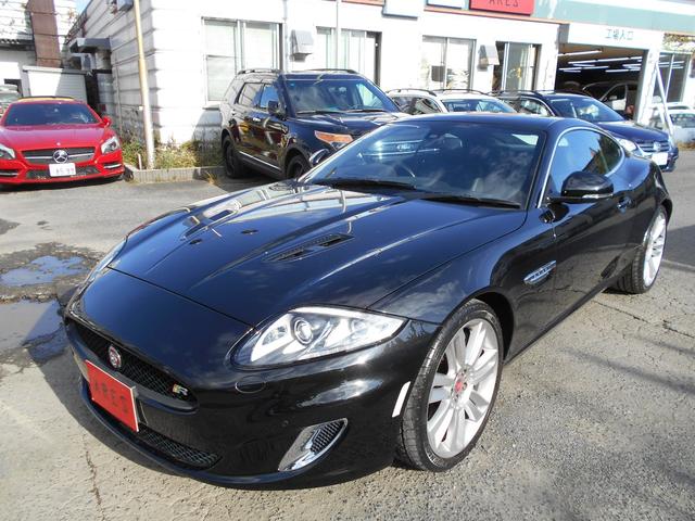 XKR V8 5000cc スーパーチャージャー 510PS 最終モデル 赤スティッチ入り黒レザー 純正ナビ バックカメラ スマートキー 純正20インチアルミ ETC(7枚目)