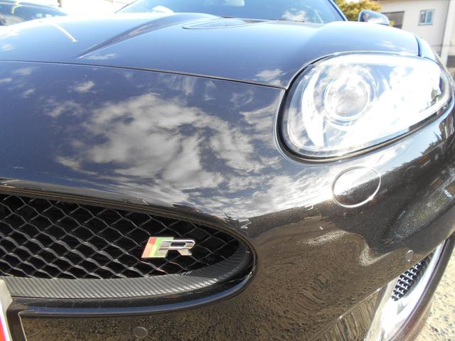 XKR V8 5000cc スーパーチャージャー 510PS 最終モデル 赤スティッチ入り黒レザー 純正ナビ バックカメラ スマートキー 純正20インチアルミ ETC(9枚目)