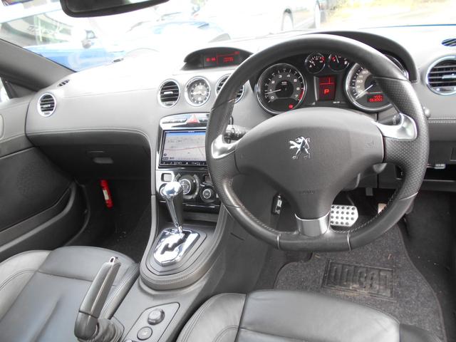 RCZ ベースグレード 黒レザー・フロントパワーシート&シートヒーター・HID・社外ナビ・TV・バックカメラ・ETC・ドラレコ・スピードレーダー(12枚目)