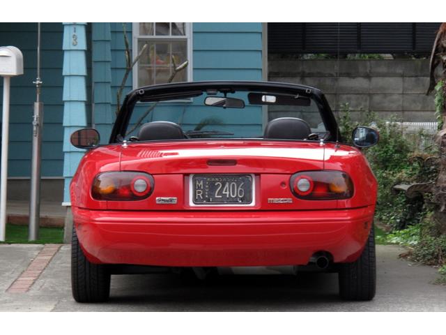ＭＸ－５ミアータ ベースグレード　アメリカ新車並行　極初期モデル　ツルデフ　クルーズコントロール　ＲＯＢＢＩＳハイエンドガラス幌（ＮＡ開け可能）（46枚目）