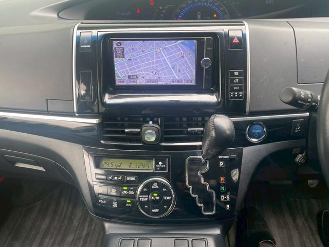 エスティマハイブリッド アエラス　プレミアムエディション　４ＷＤ　ＥＴＣ　バックカメラ　フロントカメラ　ナビ　ＴＶ　オートクルーズコントロール　両側電動スライドドア　オートライト　ＨＩＤ　スマートキー　アイドリングストップ　電動格納ミラー　後席モニター（8枚目）