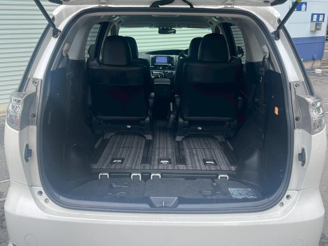 エスティマハイブリッド アエラス　プレミアムエディション　４ＷＤ　ＥＴＣ　バックカメラ　フロントカメラ　ナビ　ＴＶ　オートクルーズコントロール　両側電動スライドドア　オートライト　ＨＩＤ　スマートキー　アイドリングストップ　電動格納ミラー　後席モニター（21枚目）