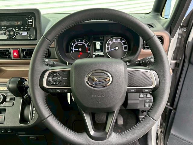 ムーヴキャンバス セオリーＧ　ブルートゥース　ＩＳＴＯＰ　前後ソナー　衝突軽減ブレーキ　フルフラットシート　ＬＥＤヘッド　横滑り防止機能　シートヒーター　Ｂカメラ　オートライト　ベンチシート　サイドエアバッグ　イモビライザー（38枚目）