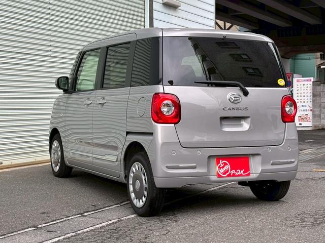 ムーヴキャンバス セオリーＧ　ブルートゥース　ＩＳＴＯＰ　前後ソナー　衝突軽減ブレーキ　フルフラットシート　ＬＥＤヘッド　横滑り防止機能　シートヒーター　Ｂカメラ　オートライト　ベンチシート　サイドエアバッグ　イモビライザー（44枚目）
