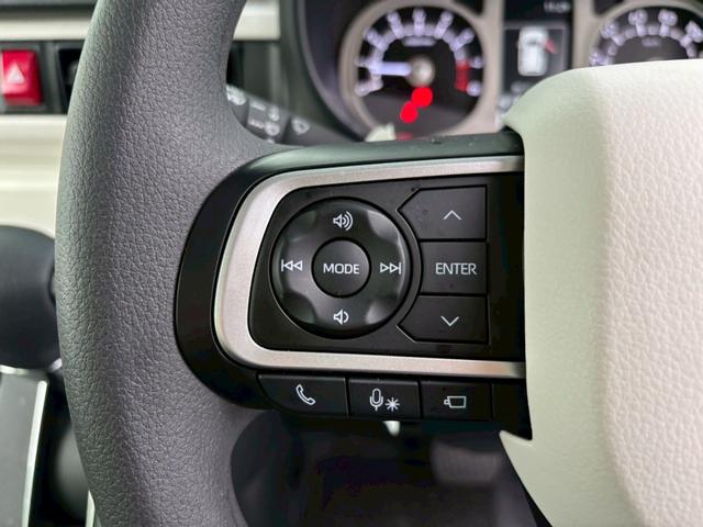ムーヴキャンバス ストライプスＧ　ＢＬＵＥＴＯＯＴＨ　前後障害物センサー　クルコン　アイドルストップ　Ｂカメラ　パワーウインドウ　セキュリティアラーム　フルフラット　スマートキープッシュスタート　カーテンエアバック　Ｓヒーター　ＰＳ（28枚目）