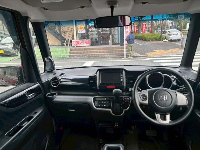 Ｎ－ＢＯＸ Ｇ・Ｌパッケージ　カラーバックモニター　全席ＰＷ　イモビライザー　ナビテレビ　地ＴＶ　衝突安全ボディ　ＡＡＣ　横滑り防止　スマートキー　メモリーナビ　ＡＢＳ　ＥＴＣ　キーレスＥ　運転席エアバッグ（42枚目）