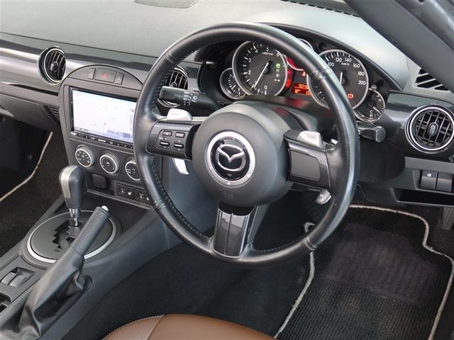 ロードスター VS RHT 1年間走行無制限保証 メモリナビ フルセグTV ドライブレコーダー ETC DVD再生 スマートキー オートエアコン(10枚目)