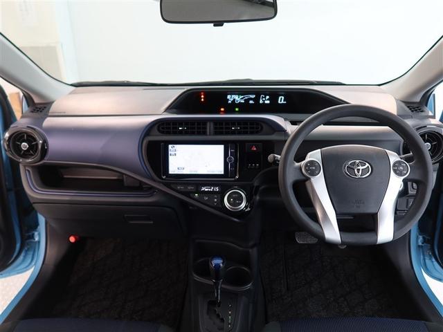 アクア S 1年間走行無制限保証 メモリナビ フルセグTV バックカメラ ETC LEDヘッドライト DVD再生 スマートキー オートエアコン(7枚目)