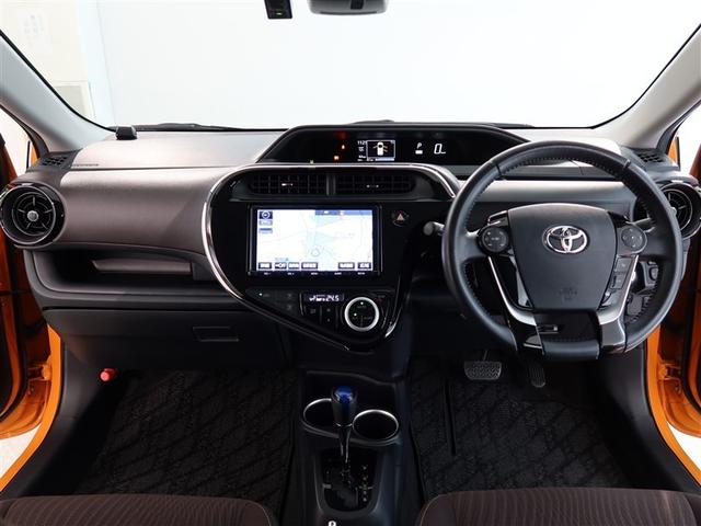 アクア Ｇ　１年間走行無制限保証　衝突回避被害軽減　車線逸脱警報機能　メモリナビ　フルセグＴＶ　バックカメラ　ドライブレコーダー　ＥＴＣ　クルーズコントロール　ＬＥＤヘッドライト　ＤＶＤ再生　スマートキー（7枚目）