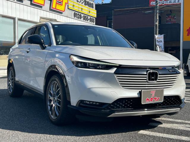 ヴェゼル e:HEV Z ユーザー買取 ワンオーナー レイズアルミ 無限グリル ブリッツマフラー ダウンサス 社外スピーカー ホンダコネクトディスプレイ 9インチインターナビ フルセグTV(29枚目)