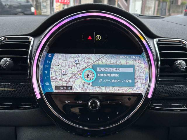 MINI ジョンクーパーワークス クラブマン ユーザー買取 19インチAW HUD クルコン MINIドライビングモード パフォーマンスコントロール マルチディスプレイメーター 電動パーキング レインセンサー 純正ナビ バックカメラ(6枚目)