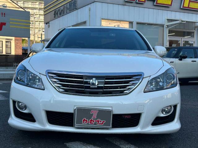 クラウンハイブリッド ベースグレード　ムーンルーフ　マークＸ　Ｇ’ｓ調カスタム車両　レーダークルコン　ダークブラウン革シート　純正ＨＤＤナビ　バックカメラ　パワーシート　純正１９インチＡＷ　シートヒーター　純正ステアリング有（37枚目）