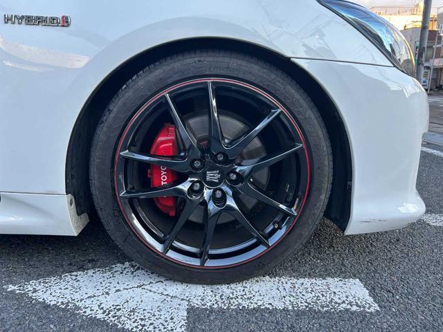 クラウンハイブリッド ベースグレード　ムーンルーフ　マークＸ　Ｇ’ｓ調カスタム車両　レーダークルコン　ダークブラウン革シート　純正ＨＤＤナビ　バックカメラ　パワーシート　純正１９インチＡＷ　シートヒーター　純正ステアリング有（46枚目）