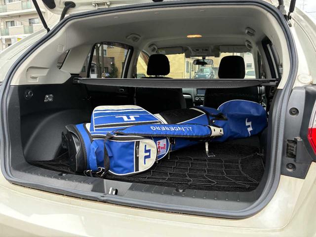 用途に合わせてシートを倒せば大きな荷物も積みこめます！にゴルフバッグもそのまま入ります！