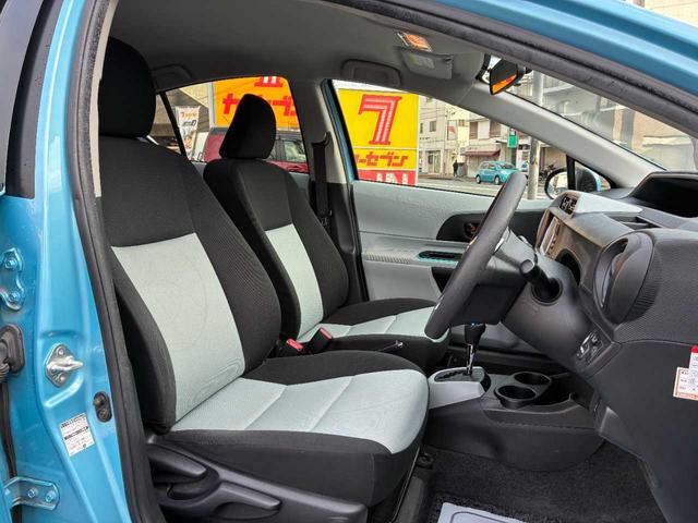 アクア Ｓ　１オーナー　禁煙　ユーザー買取車　スマートキー　純正ナビ　ＴＶ　Ｂｌｕｅｔｏｏｔｈ　オートエアコン　プッシュスタート（18枚目）